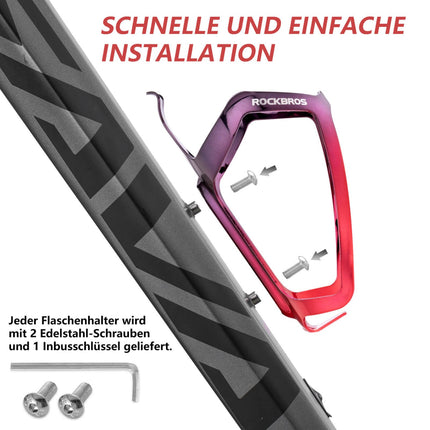 ROCKBROS Flaschenhalter Fahrrad Getränkehalter Leichtgewicht 30g (Fahrrad Flaschenhalter) kaufen bei Linkreich – Jetzt entdecken!