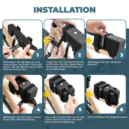ROCKBROS Flaschenhalter Fahrrad Lautsprecherhalterung Verstellbarer Riemen (Fahrrad Flaschenhalter) kaufen bei Linkreich – Jetzt entdecken!