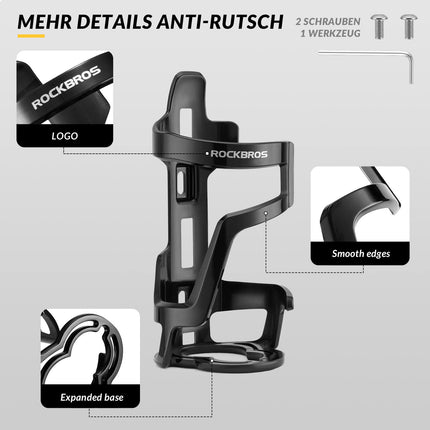 ROCKBROS Flaschenhalter Fahrradzubehör Fahrrad Leicht Getränkehalter Stabil (Fahrrad Flaschenhalter) kaufen bei Linkreich – Jetzt entdecken!