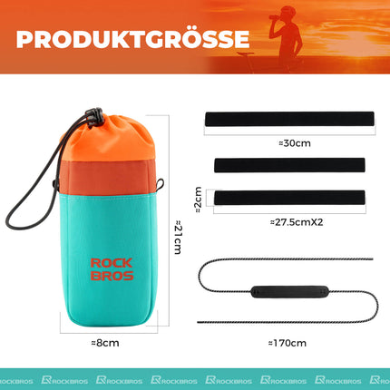 ROCKBROS Flaschenhalter Trinkflaschenhalter Lenkertasche mit Schultergurt (Fahrradtaschen) kaufen bei Linkreich – Jetzt entdecken!