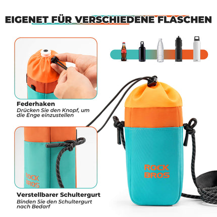 ROCKBROS Flaschenhalter Trinkflaschenhalter Lenkertasche mit Schultergurt (Fahrradtaschen) kaufen bei Linkreich – Jetzt entdecken!