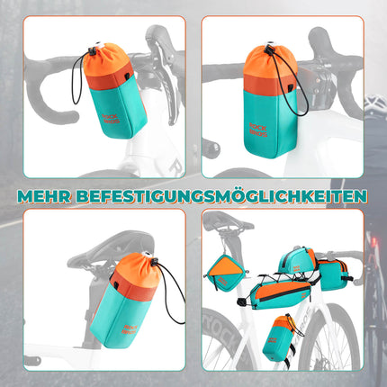 ROCKBROS Flaschenhalter Trinkflaschenhalter Lenkertasche mit Schultergurt (Fahrradtaschen) kaufen bei Linkreich – Jetzt entdecken!