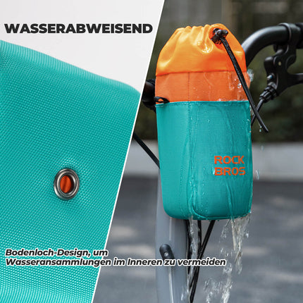 ROCKBROS Flaschenhalter Trinkflaschenhalter Lenkertasche mit Schultergurt (Fahrradtaschen) kaufen bei Linkreich – Jetzt entdecken!
