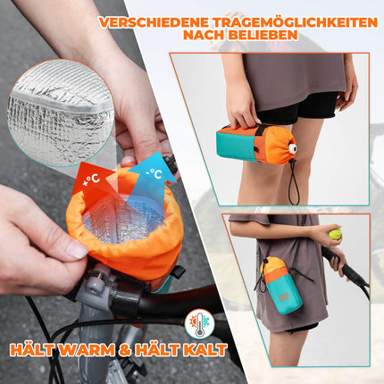 ROCKBROS Flaschenhalter Trinkflaschenhalter Lenkertasche mit Schultergurt (Fahrradtaschen) kaufen bei Linkreich – Jetzt entdecken!