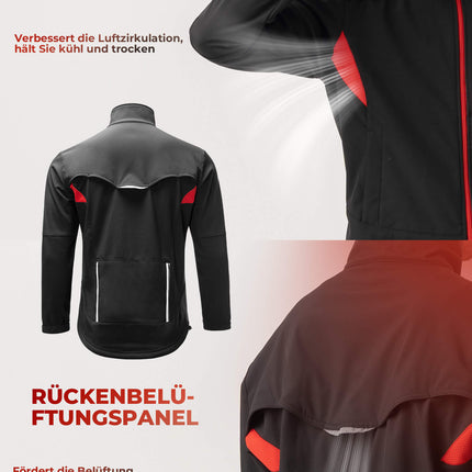 ROCKBROS Winter Jacke Herren Windschutz