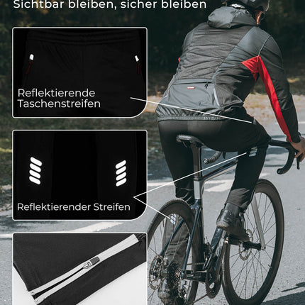 ROCKBROS Winter Radhose Herren Windschutz