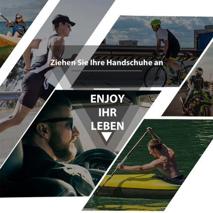 ROCKBROS Gel gemusterte Rutschfeste Halbfinger - Reithandschuhe (Fahrradhandschuhe) kaufen bei Linkreich – Jetzt entdecken!