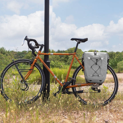 ROCKBROS Gepäckträgertasche 25L - 32L 100 % wasserdicht mit Tragegriff (Fahrradtaschen) kaufen bei Linkreich – Jetzt entdecken!