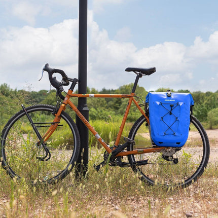 ROCKBROS Gepäckträgertasche 25L - 32L 100 % wasserdicht mit Tragegriff (Fahrradtaschen) kaufen bei Linkreich – Jetzt entdecken!