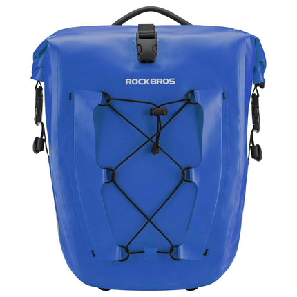 ROCKBROS Gepäckträgertasche 25L - 32L 100 % wasserdicht mit Tragegriff (Fahrradtaschen) kaufen bei Linkreich – Jetzt entdecken!