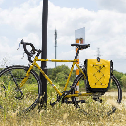 ROCKBROS Gepäckträgertasche 25L - 32L 100 % wasserdicht mit Tragegriff (Fahrradtaschen) kaufen bei Linkreich – Jetzt entdecken!