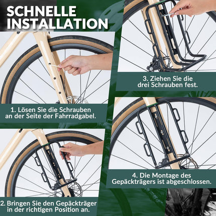 ROCKBROS Gepäckträgertasche Gepäckträger für Vordergabel 2,7 L, Wasserdicht (Fahrradtaschen) kaufen bei Linkreich – Jetzt entdecken!