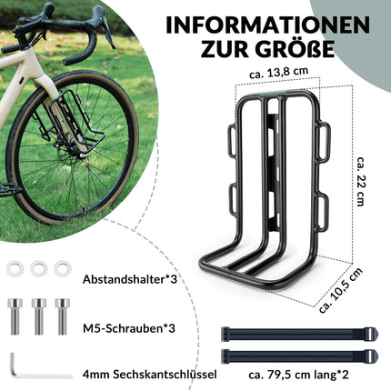 ROCKBROS Gepäckträgertasche Gepäckträger für Vordergabel 2,7 L, Wasserdicht (Fahrradtaschen) kaufen bei Linkreich – Jetzt entdecken!