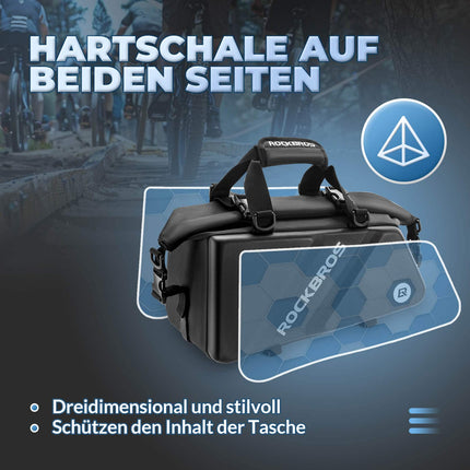 ROCKBROS Gepäckträgertasche Reflektierend Transporttasche 11,6 L mit Schultergurt (Fahrradtaschen) kaufen bei Linkreich – Jetzt entdecken!