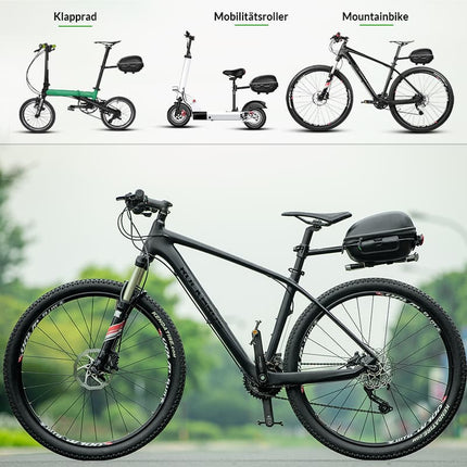 ROCKBROS Gepäckträgertasche Wasserfest Schnellspanner Design mit Halterung (Fahrradtaschen) kaufen bei Linkreich – Jetzt entdecken!