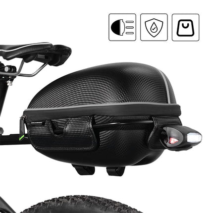 ROCKBROS Gepäckträgertasche Wasserfest Schnellspanner Design mit Halterung (Fahrradtaschen) kaufen bei Linkreich – Jetzt entdecken!