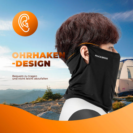 ROCKBROS Halbe Balaclava für Radfahren Sturmhaube Outdoor (Sturmhaube & Gesichtsmaske) kaufen bei Linkreich – Jetzt entdecken!