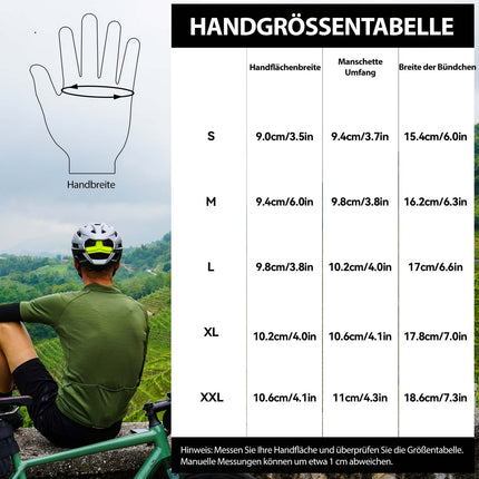 ROCKBROS Halbfinger - Radhandschuhe Rutschfest Elastisch Unisex Gelb M - XXL (Fahrradhandschuhe) kaufen bei Linkreich – Jetzt entdecken!