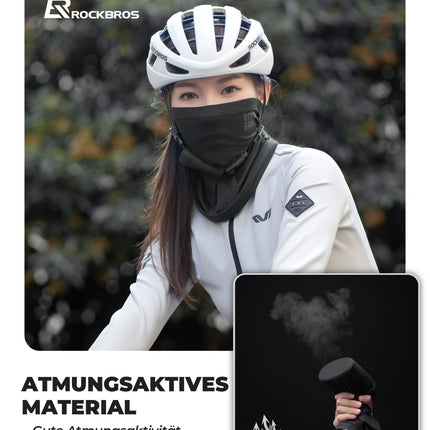 ROCKBROS Halstuch Winter Schlauchtuch Winddicht & Warm für Ski, Rad und Wandern (Sturmhaube & Gesichtsmaske) kaufen bei Linkreich – Jetzt entdecken!