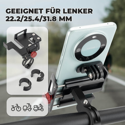 ROCKBROS Handyhalter Fahrrad für 4,7" - 7,09" (Fahrrad Handyhalterung) kaufen bei Linkreich – Jetzt entdecken!