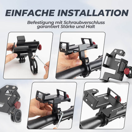 ROCKBROS Handyhalter Fahrrad für 4,7" - 7,09" (Fahrrad Handyhalterung) kaufen bei Linkreich – Jetzt entdecken!