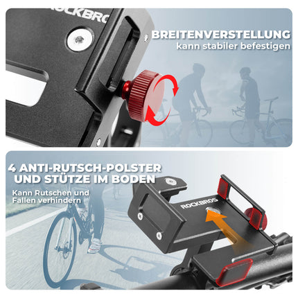 ROCKBROS Handyhalter Fahrrad für 4,7" - 7,09" (Fahrrad Handyhalterung) kaufen bei Linkreich – Jetzt entdecken!