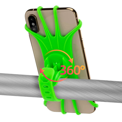 ROCKBROS Handyhalterung aus Silikon 360° Drehbar für Motorrad & Fahrrad (Fahrrad Handyhalterung) kaufen bei Linkreich – Jetzt entdecken!