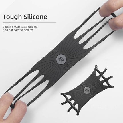 ROCKBROS Handyhalterung aus Silikon 360° Drehbar für Motorrad & Fahrrad (Fahrrad Handyhalterung) kaufen bei Linkreich – Jetzt entdecken!