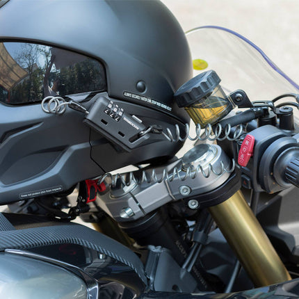 ROCKBROS Helm schloss 150 cm Zahlenschloss 3 - stellig Zahlencode (Fahrradschloss) kaufen bei Linkreich – Jetzt entdecken!