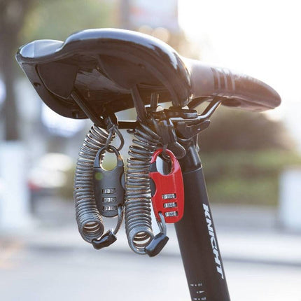ROCKBROS Helmschloss Kabelschloss Leichtgewichts - Zahlenschloss (Fahrradschloss) kaufen bei Linkreich – Jetzt entdecken!