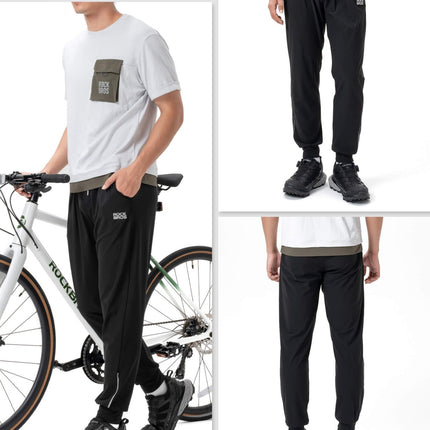 ROCKBROS Herren Fahrradhose Elastische Passform Sicherheitsstreifen (Fahrradhose) kaufen bei Linkreich – Jetzt entdecken!