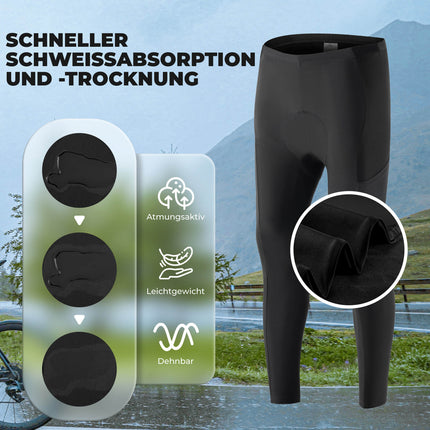 ROCKBROS Herren Fahrradhose Lang Gepolstert Elastisch Atmungsaktiv (Fahrradhose) kaufen bei Linkreich – Jetzt entdecken!