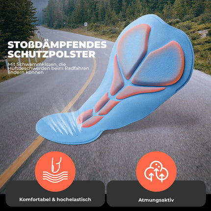 ROCKBROS Herren Fahrradhose Lang Gepolstert Elastisch Atmungsaktiv (Fahrradhose) kaufen bei Linkreich – Jetzt entdecken!