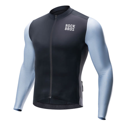 ROCKBROS Herren Langarm - Radtrikot Atmungsaktive Fahrrad Jersey Schnell Trocknend (Fahrradtrikot) kaufen bei Linkreich – Jetzt entdecken!
