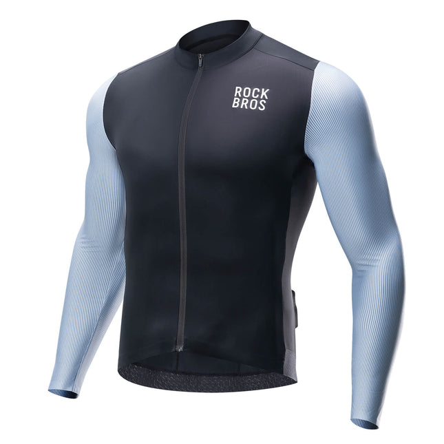 ROCKBROS Herren Langarm - Radtrikot Atmungsaktive Fahrrad Jersey Schnell Trocknend (Fahrradtrikot) kaufen bei Linkreich – Jetzt entdecken!