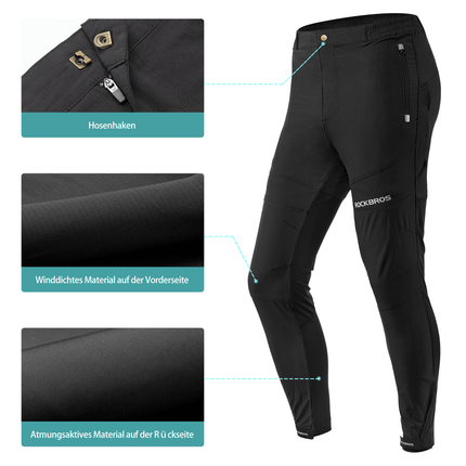 ROCKBROS Herren Radhose mit abnehmbarer gepolsterter (Fahrradhose) kaufen bei Linkreich – Jetzt entdecken!