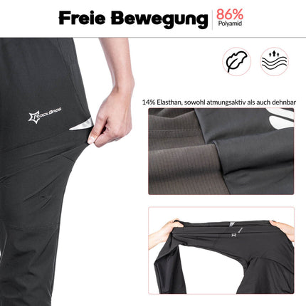 ROCKBROS Herren Radlerhose Atmungsaktiv Lang Fahrradhose M - 4XL (Fahrradhose) kaufen bei Linkreich – Jetzt entdecken!