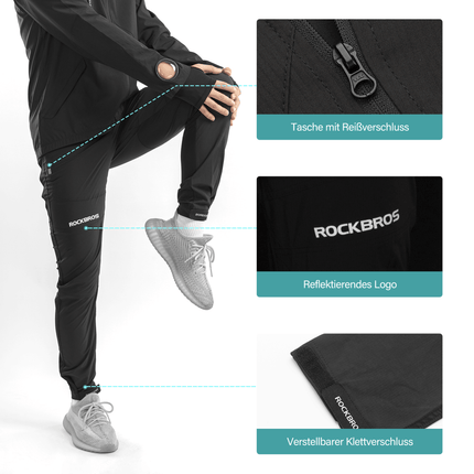 ROCKBROS Herren Softshell Jacke & Hose atmungsaktiv Fahrradanzug (Fahrradanzug) kaufen bei Linkreich – Jetzt entdecken!