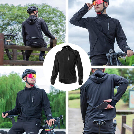 ROCKBROS Herren Softshelljacke atmungsaktiv Fahrradjacke Sommer/Herbst (Fahrradjacke) kaufen bei Linkreich – Jetzt entdecken!
