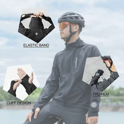 ROCKBROS Herren Softshelljacke atmungsaktiv Fahrradjacke Sommer/Herbst (Fahrradjacke) kaufen bei Linkreich – Jetzt entdecken!