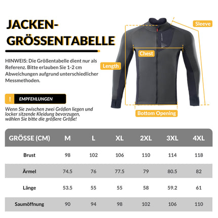 ROCKBROS Herren Winter Fahrradjacke Winddicht Atmungsaktiv mit Fleecefutter (Fahrradjacke) kaufen bei Linkreich – Jetzt entdecken!