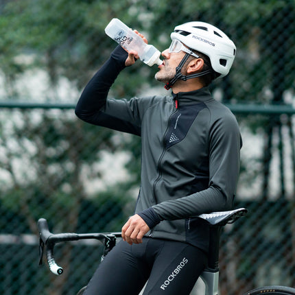 ROCKBROS Herren Winter Fahrradjacke Winddicht Atmungsaktiv mit Fleecefutter (Fahrradjacke) kaufen bei Linkreich – Jetzt entdecken!