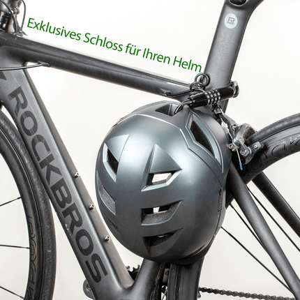ROCKBROS Kabelschloss Zahlenschloss mit 4 - Steillage Zahlencode (Fahrradschloss) kaufen bei Linkreich – Jetzt entdecken!