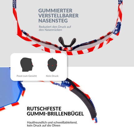 ROCKBROS Kinder Fahrradbrille UV400 - Schutz Polarisierte Sonnenbrille (Fahrradbrille) kaufen bei Linkreich – Jetzt entdecken!