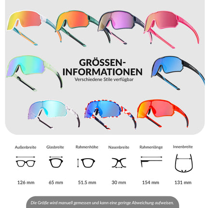 ROCKBROS Kinder Fahrradbrille UV400 - Schutz Polarisierte Sonnenbrille (Fahrradbrille) kaufen bei Linkreich – Jetzt entdecken!