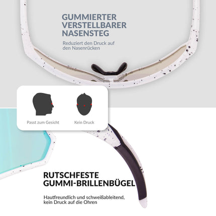 ROCKBROS Kinder Fahrradbrille UV400 - Schutz Polarisierte Sonnenbrille (Fahrradbrille) kaufen bei Linkreich – Jetzt entdecken!