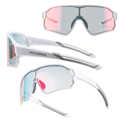 ROCKBROS Kinder Fahrradbrille UV400 - Schutz Selbsttönend Sonnenbrille (Fahrradbrille) kaufen bei Linkreich – Jetzt entdecken!