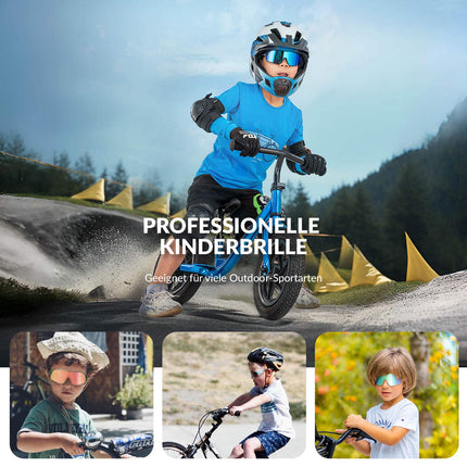 ROCKBROS Kinder Fahrradbrille UV400 - Schutz Selbsttönend Sonnenbrille (Fahrradbrille) kaufen bei Linkreich – Jetzt entdecken!