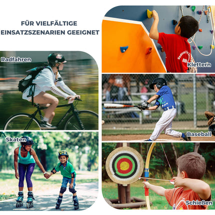 ROCKBROS Kinder Fahrradhandschuhe Atmungsaktiv & Rutschfest Mit SBR - Schutz (Fahrradhandschuhe) kaufen bei Linkreich – Jetzt entdecken!