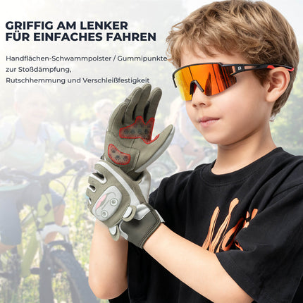ROCKBROS Kinder Fahrradhandschuhe Atmungsaktiv & Rutschfest Mit SBR - Schutz (Fahrradhandschuhe) kaufen bei Linkreich – Jetzt entdecken!